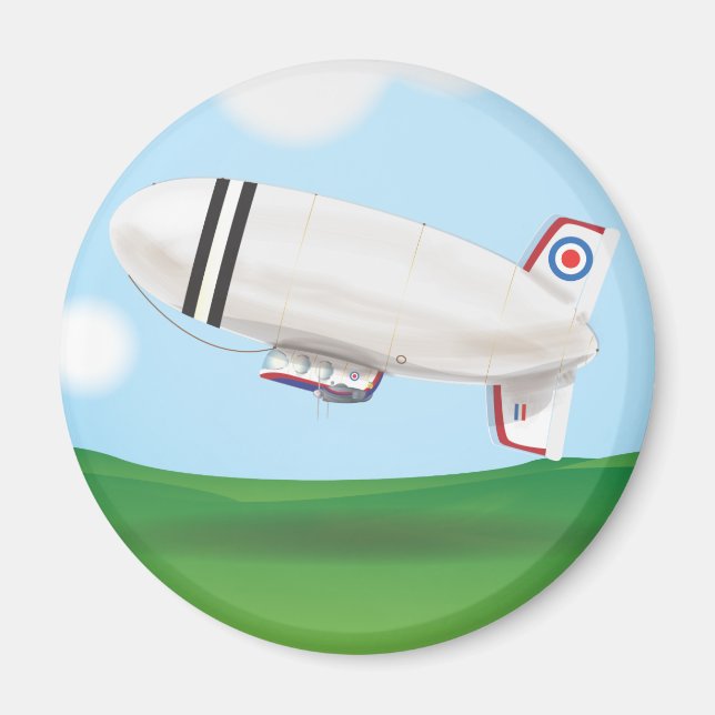 luftskepp magnet (Framsidan)