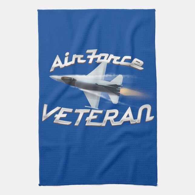 Luftstridskrafter Veteran Kökshandduk (Vertikal)