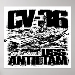 Lufttrafikföretag Antietam Poster