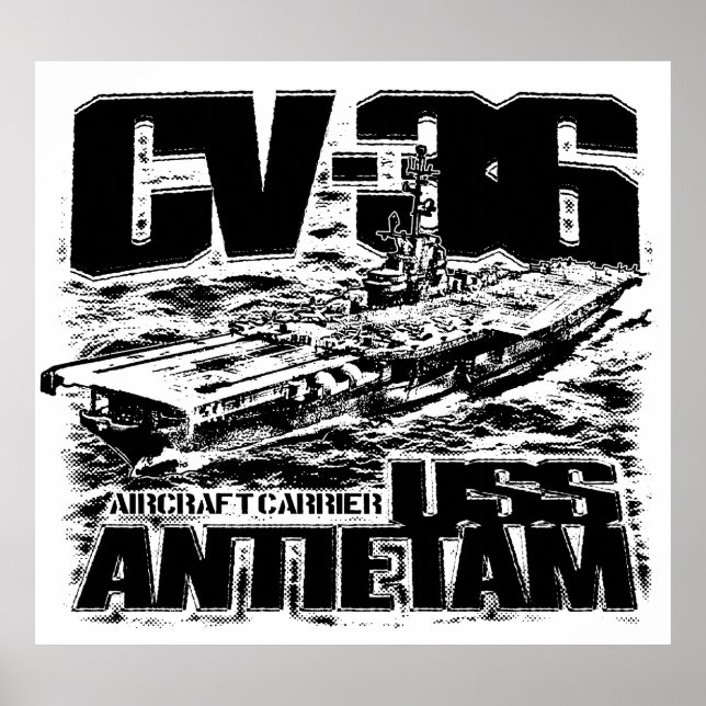 Lufttrafikföretag Antietam Poster (Framsidan)