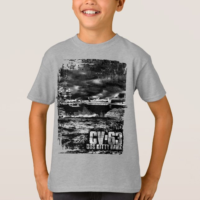 Lufttrafikföretag Kattunge Hawk T Shirt (Framsida)