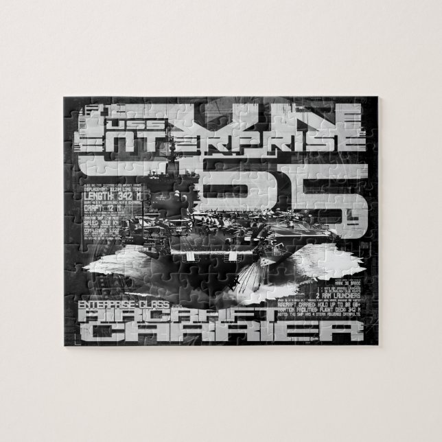 Lufttrafikföretaget Enterprise Puzzle Pussel (Horisontell)