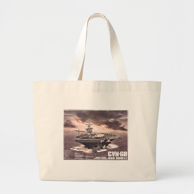 Lufttrafikföretaget Nimitz Bag Jumbo Tygkasse (Framsidan)