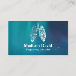 Luftvägsbehandlare, pulmonolog Galaxy Visitkort