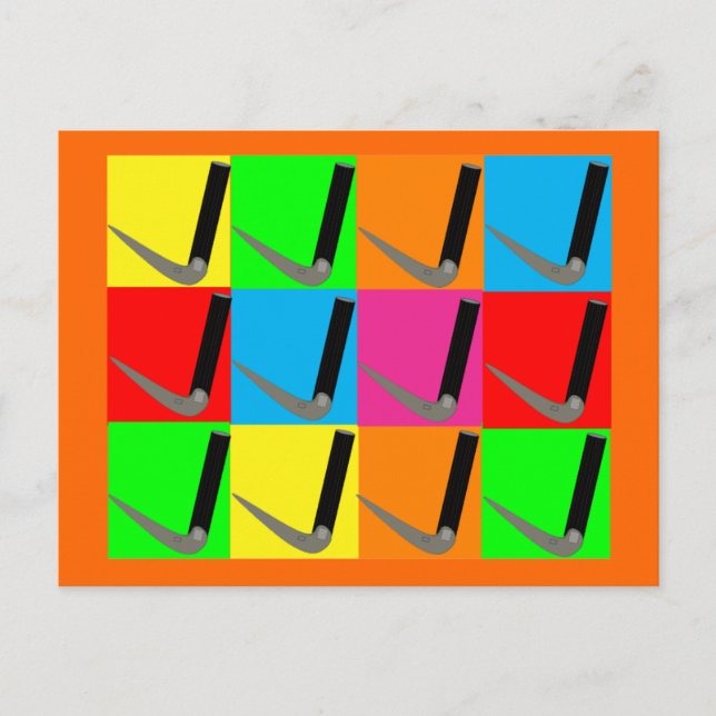 Luftvägsbehandling - Popart Laryngosope Gifts Vykort (Framsida)