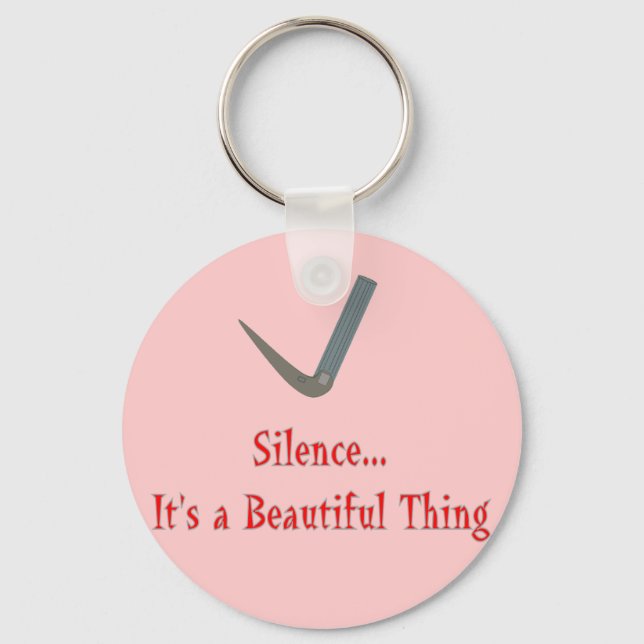 Luftvägsbehandling T-shirts och presenter Nyckelring (Framsida)