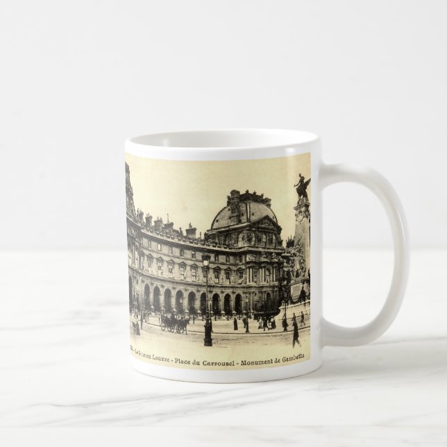 Luftventil 1905, Paris, frankrike för vintage Kaffemugg (Höger)