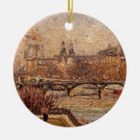 Luftventilen, morgon av Camille Pissarro