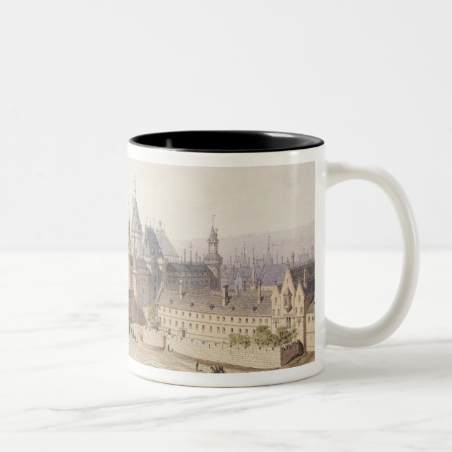 Luftventilen under regeringstiden av Charles V Två-Tonad Mugg (Höger)