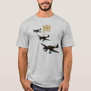 Luftwaffe insignia över Stuka Tee