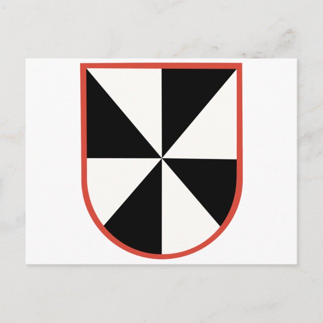 Luftwaffe JG3 Vykort (Framsida)