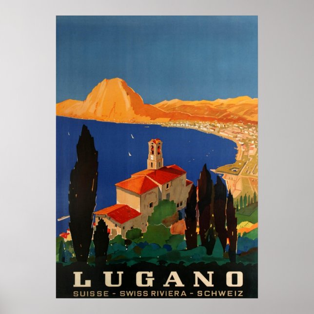 LUGANO POSTER (Framsidan)