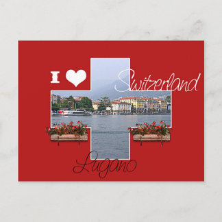 Lugano - vykort