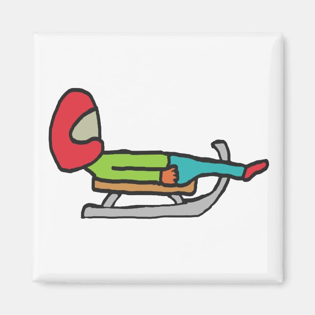 Luge Magnet (Framsidan)