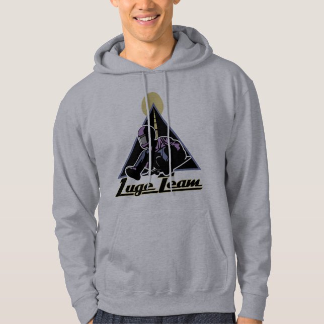 Luge Team Tees Hoodie (Framsida)