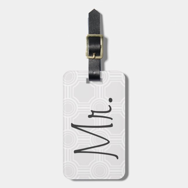 Luggage Tag Bagagebricka (Vertikal Framsida)