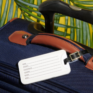 Luggage Tag Bagagebricka