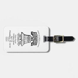 Luggage Tag - Style B (Personalized) Bagagebricka