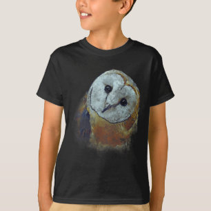 Luggaruv Tavla Uggla Konst  T Shirt