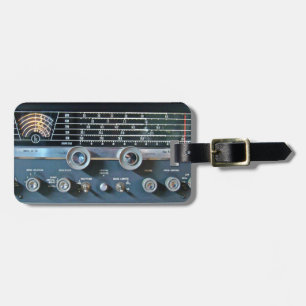 Luggningstagg för Kort Wave Radio Receiver Bagagebricka