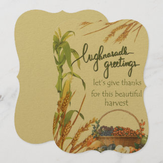 Lughnasadh hälsning kort