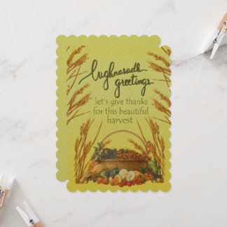 Lughnasadh hälsningar kort