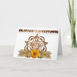 Lughnasadh Pagan Sabbat Hälsning Kort