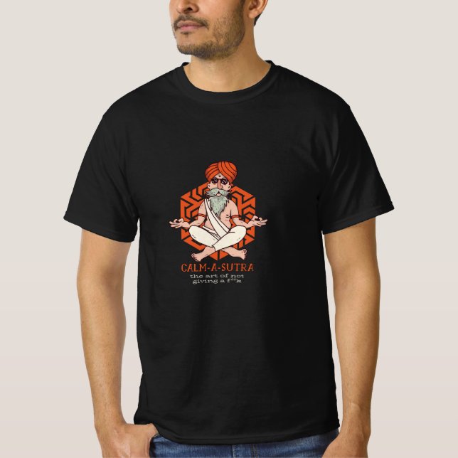 Lugn-a-sutra T Shirt (Framsida)