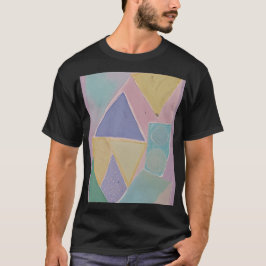 Lugn Abstraktion: En Pastell Dröm T Shirt