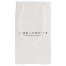 Lugn är en superkraft presentpåse – minimalistisk