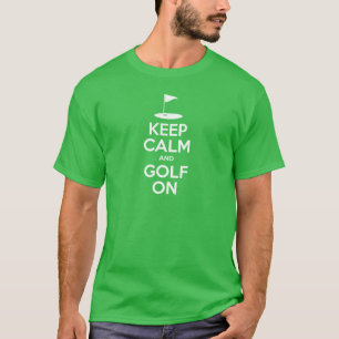 Lugn av Behålla och golf på (vid Mörk) Tee