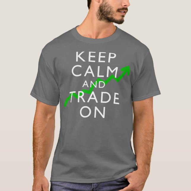 Lugn av behålla och handel på Lagrar-marknaden T Shirt (Framsida)
