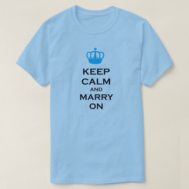 Lugn av behålla och påfyllning av fartyg i Krona T-shirt (Design framsida)