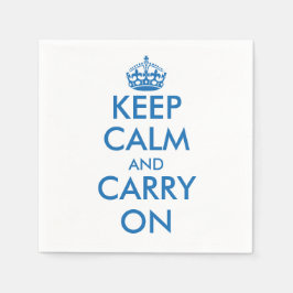 Lugn av blå Behålla och pappra blöjor | Redigera Pappersservett