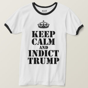 Lugn av den politiska Behållan och ange trumpetapp T Shirt