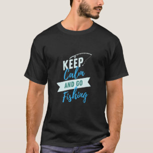 Lugn av fiskeofferter för Behålla och av fångst a T Shirt