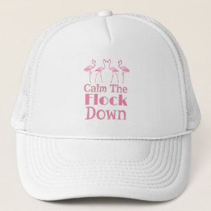 Lugn av Flock Down Funny Flamingo Keps