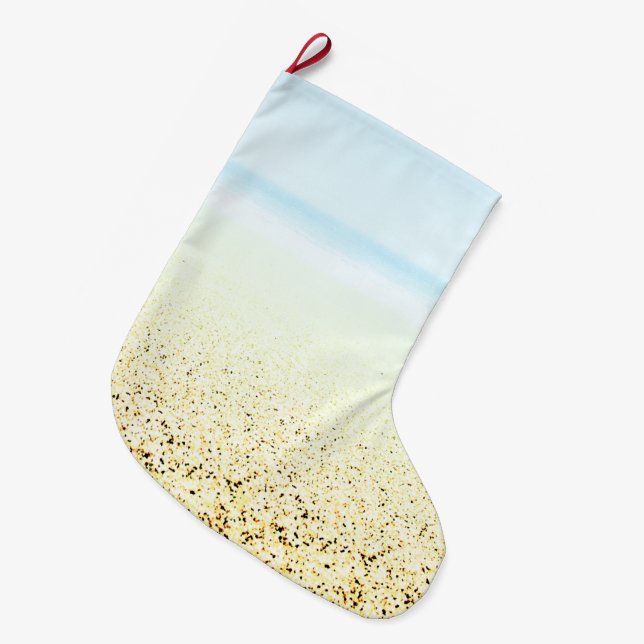 Lugn av land och hav stor julstrumpa (Framsidan (Hängande))