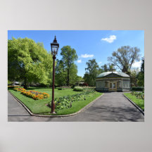 Lugn Ballarat Botanisk trädgård 