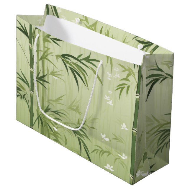 Lugn Bambu Blomning Asiatisk  (1) (Framsidan Vinklad)