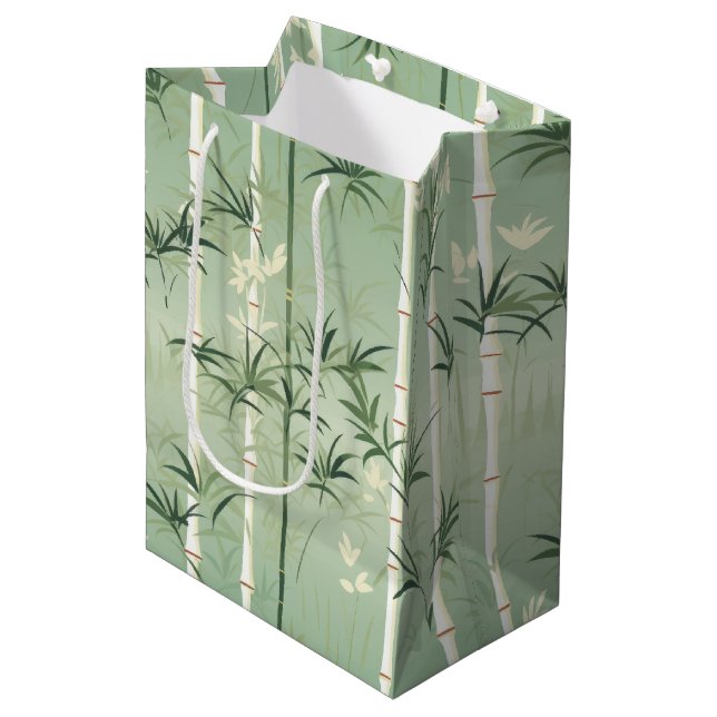Lugn Bambu Blomning Asiatisk  (2) (Framsidan Vinklad)