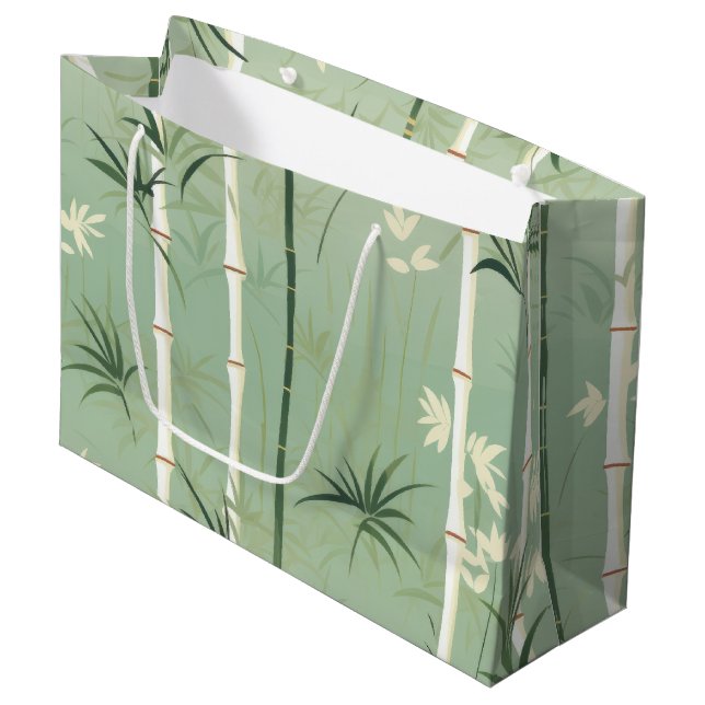 Lugn Bambu Blomning Asiatisk  (2) (Framsidan Vinklad)