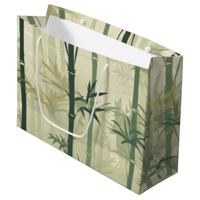 Lugn Bambu Blomning Asiatisk  (3) (Framsidan Vinklad)