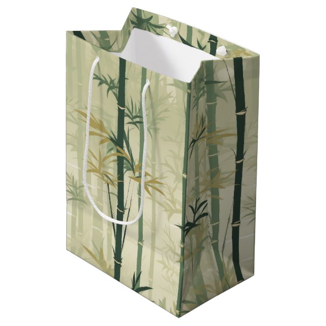 Lugn Bambu Blomning Asiatisk  (3) (Framsidan Vinklad)