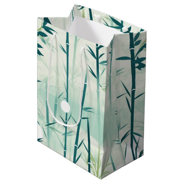 Lugn Bambu Blomning Asiatisk  (4) (Framsidan Vinklad)
