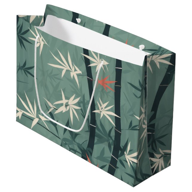 Lugn Bambu Blomning Asiatisk  (7) (Framsidan Vinklad)