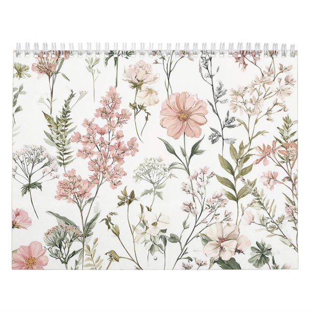 Lugn blomning kalender (Omslag)