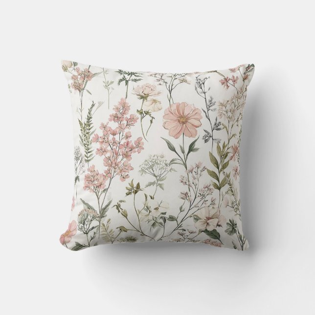 Lugn blomning kudde (Framsida)
