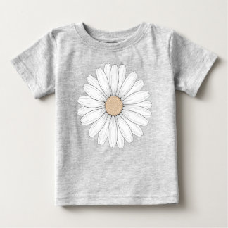 Lugn Blomning - Tusenskönsblomma Fin Illustrativ T Shirt