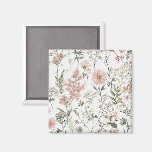 Lugn blomsterprakt magnet